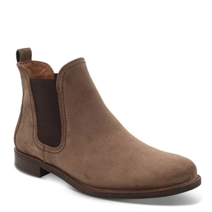 Bottes Paul Green Jana Marron Earth Soft Suede | EDS-4876495