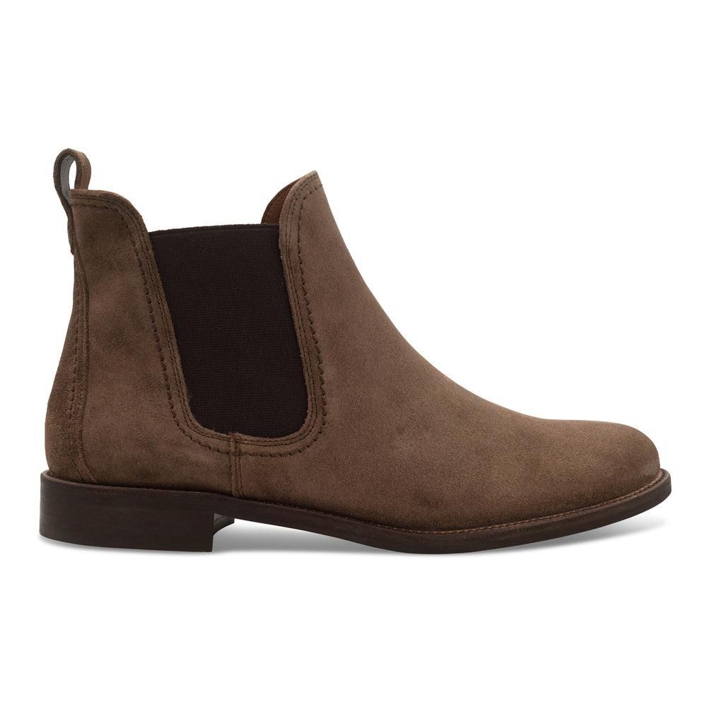 Bottes Paul Green Jana Marron Earth Soft Suede | EDS-4876495