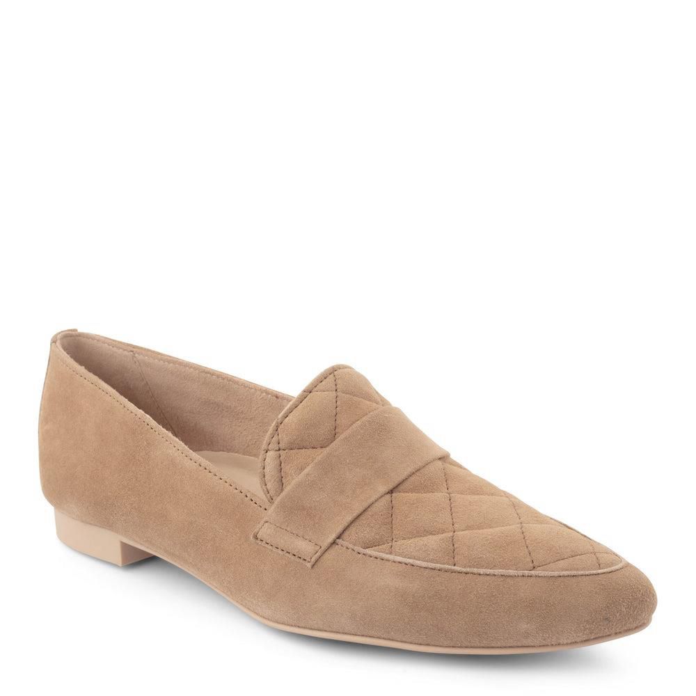 Flats Paul Green Jalen Marron Champagne Suede | HHU-4913400