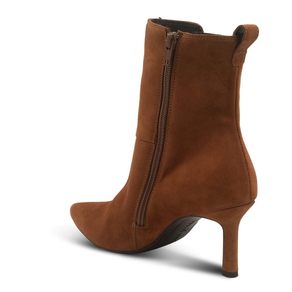 Bottes Paul Green Kyra Marron Toffee Suede | HVM-4752594