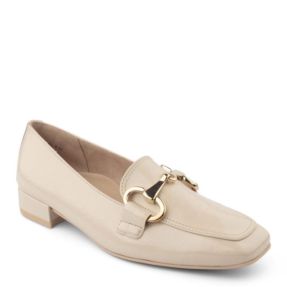 Flats Paul Green Lil Beige Biscuit Crinkled Patent | GJO-0082400