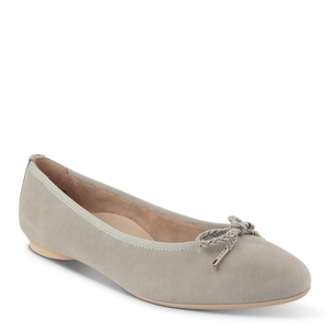 Flats Paul Green Maggie Grise Steel Suede | VQR-0161950