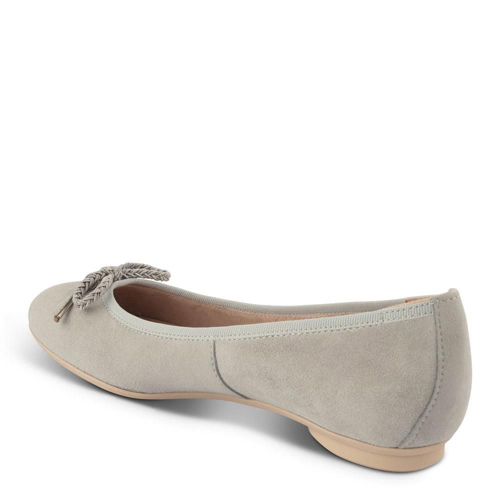 Flats Paul Green Maggie Grise Steel Suede | VQR-0161950