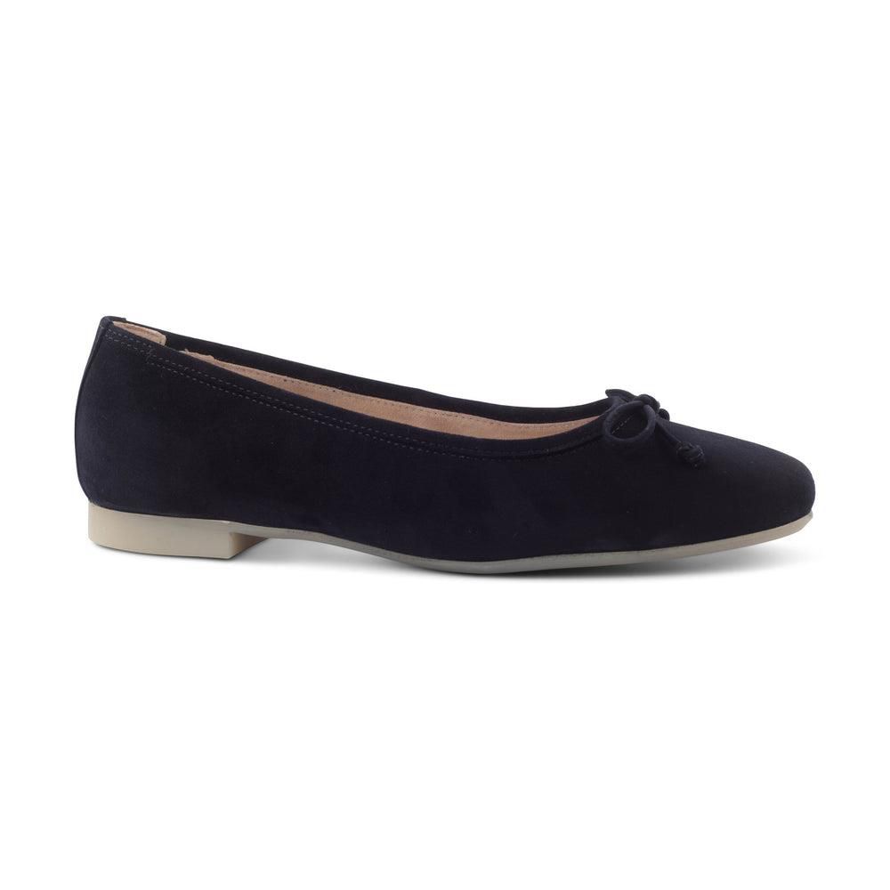 Flats Paul Green Mareva Bleu Blue Suede | WGO-9785565