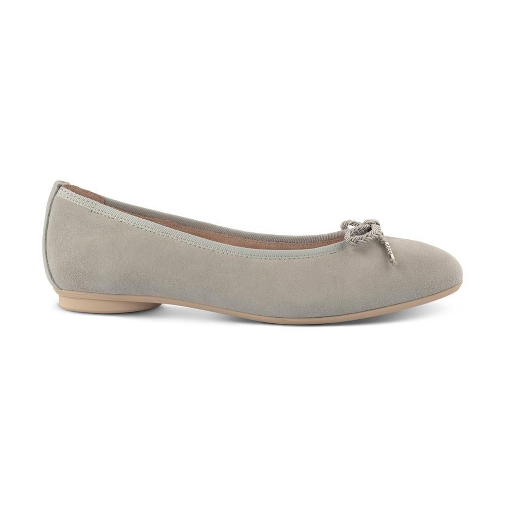 Flats Paul Green Maggie Grise Steel Suede | VQR-0161950