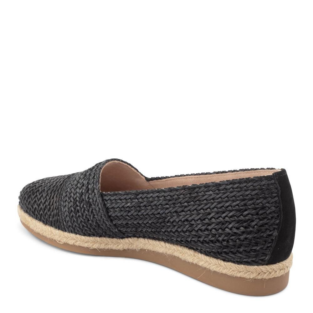 Espadrilles Paul Green Lori Noir Black Woven | EJY-0870237