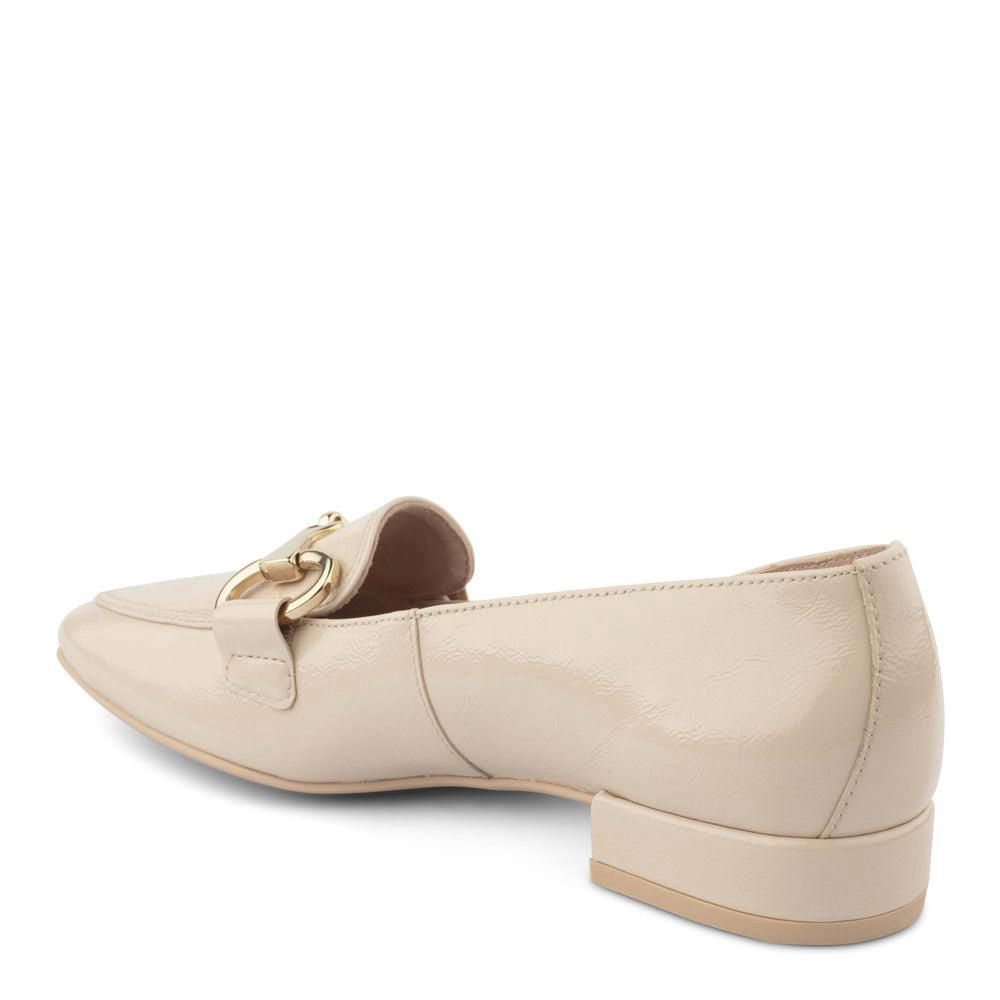 Flats Paul Green Lil Beige Biscuit Crinkled Patent | GJO-0082400