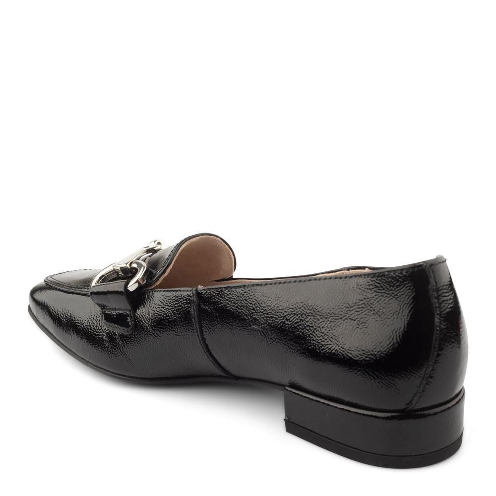 Flats Paul Green Lil Noir Black Crinkled Patent | GNO-1988979