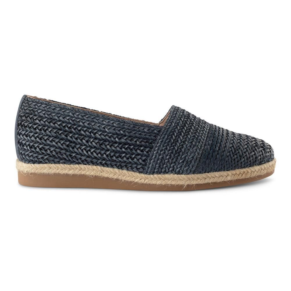 Espadrilles Paul Green Lori Bleu Indigo Woven | ROM-3231482