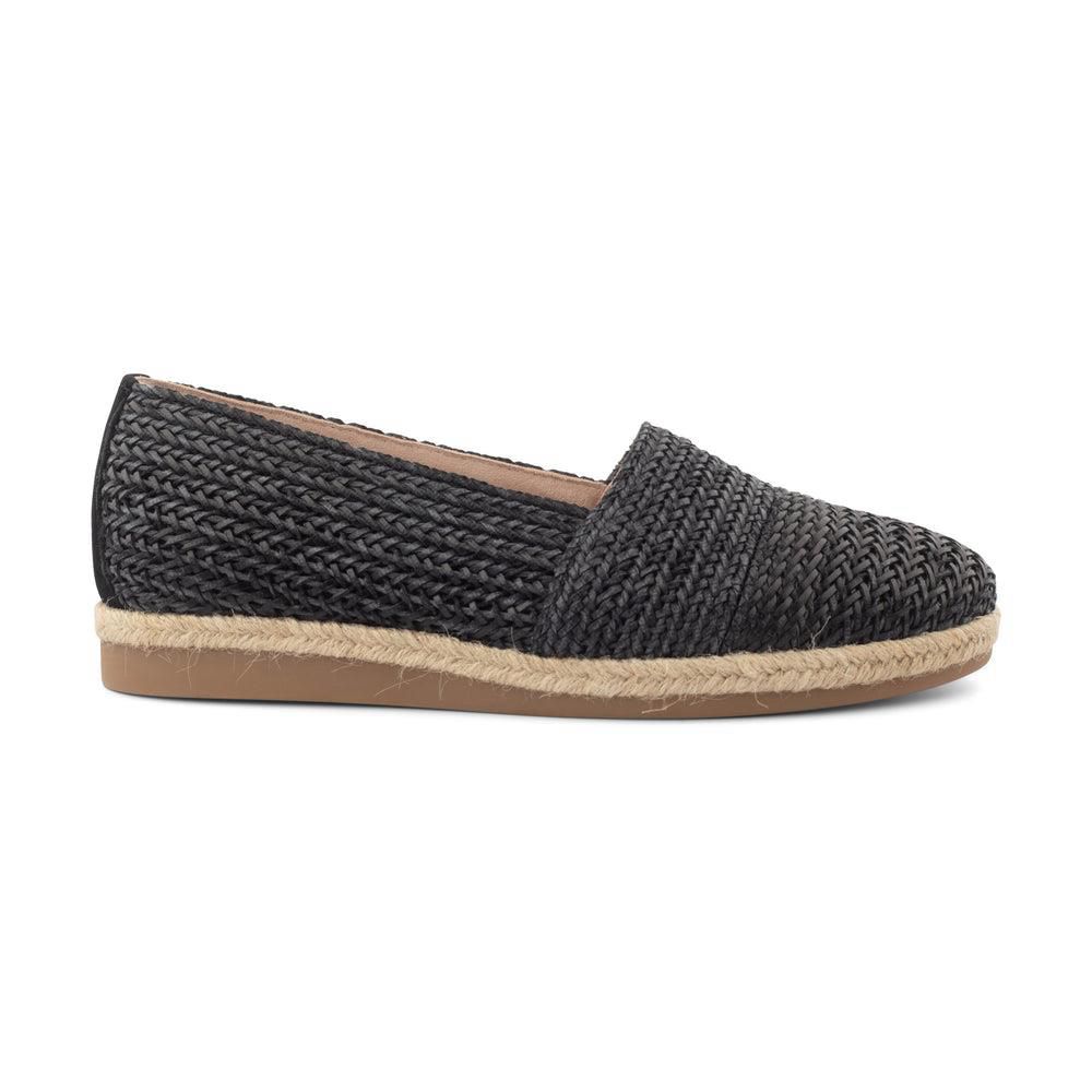 Espadrilles Paul Green Lori Noir Black Woven | EJY-0870237