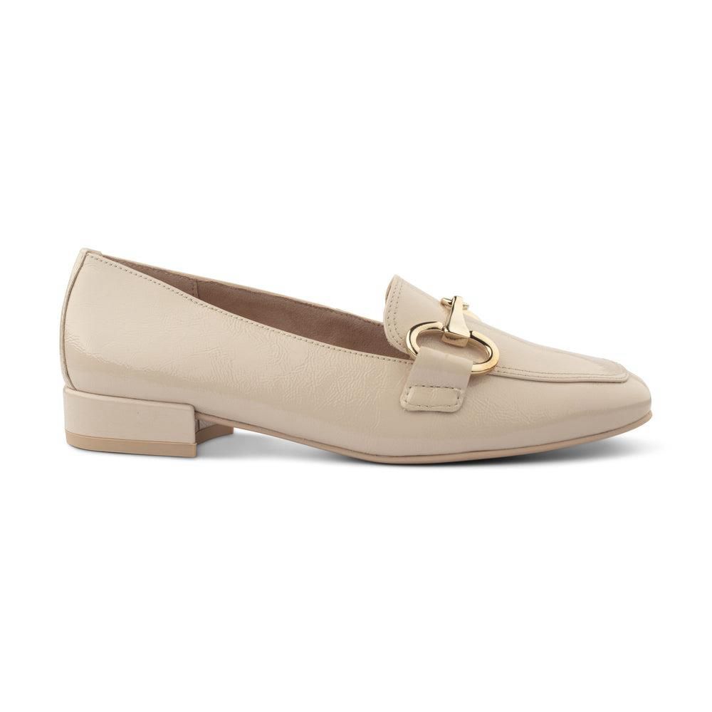 Flats Paul Green Lil Beige Biscuit Crinkled Patent | GJO-0082400