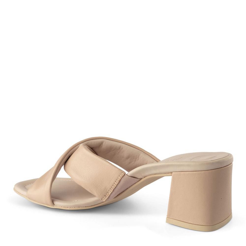 Sandales Paul Green Lauren Beige Biscuit Leather | VVG-8292751