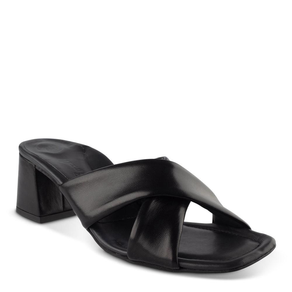 Sandales Paul Green Lauren Noir Black Leather | LPZ-6089906