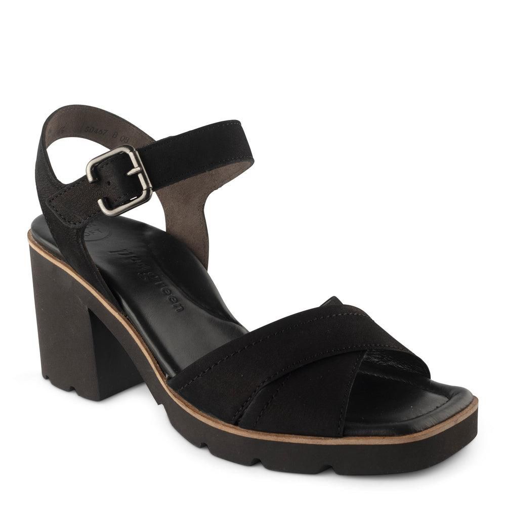 Sandales Paul Green Leora Noir Black Soft Napa | KML-9053607