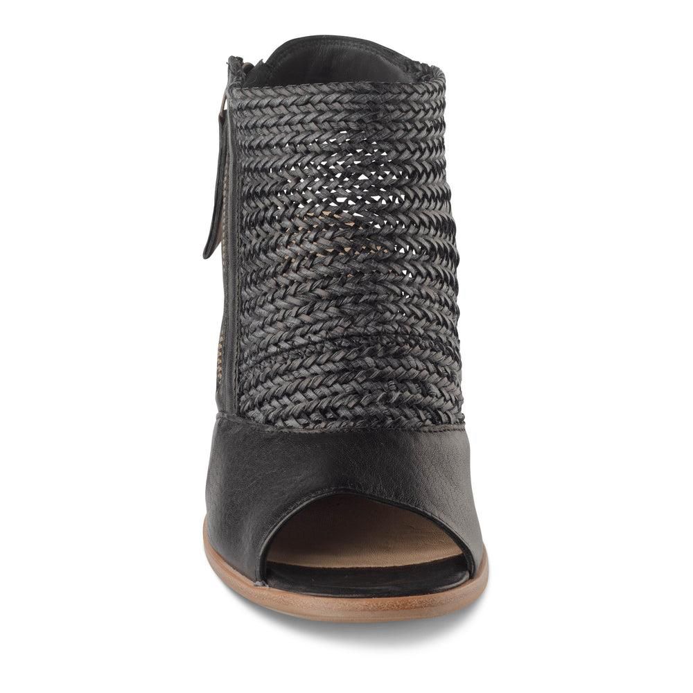 Sandales Paul Green Leilani Noir Black Woven | GTN-7323280