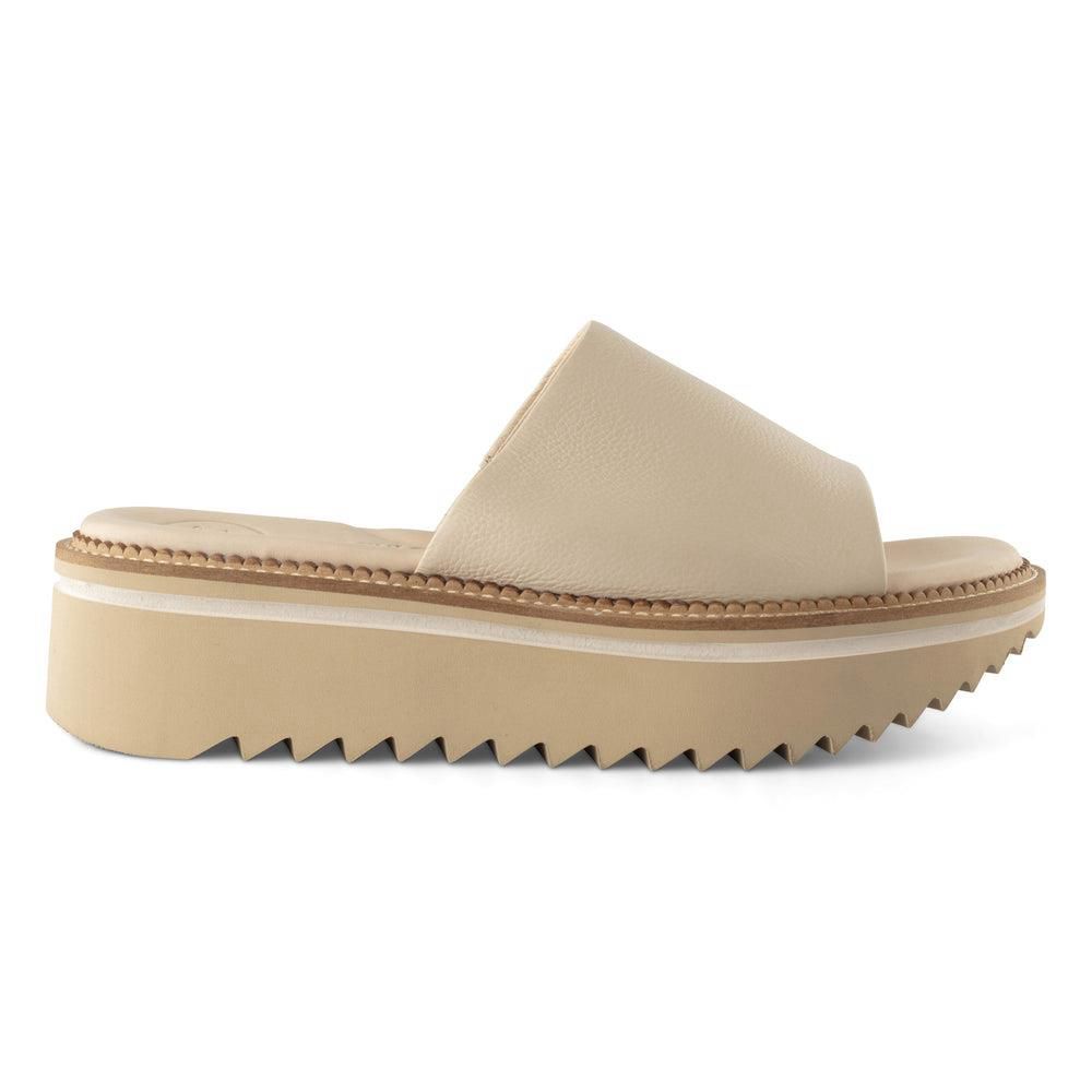 Sandales Paul Green Lola Beige Biscuit Leather | JEN-3751884