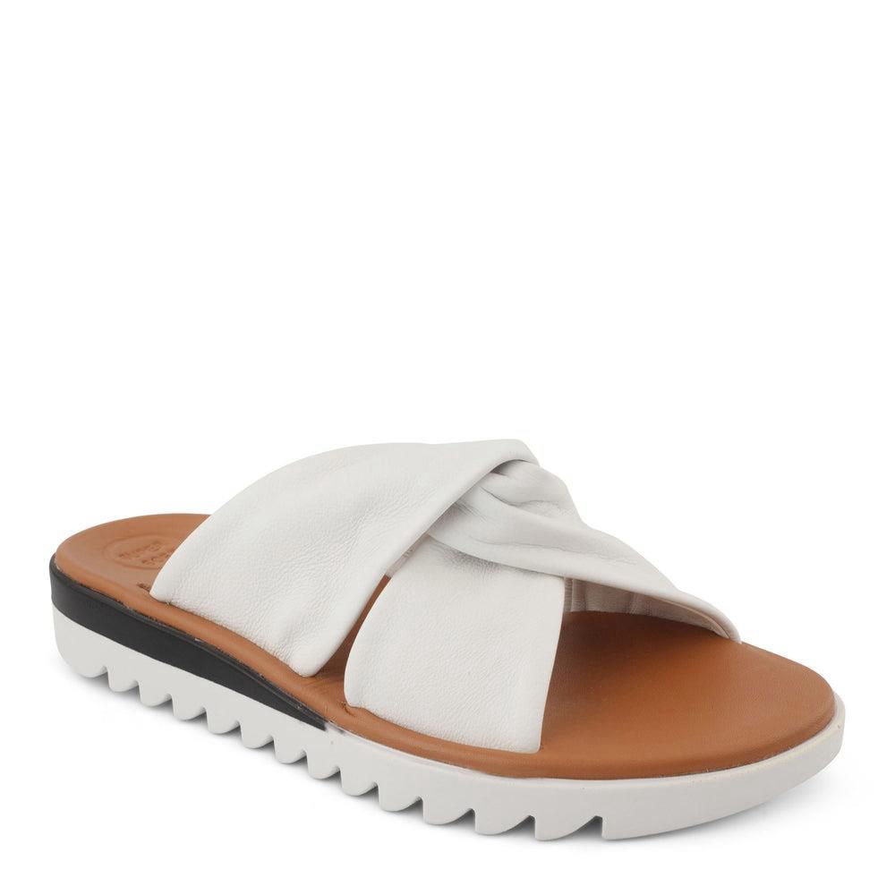 Sandales Paul Green Lanai Blanche White Leather | MKG-8999718