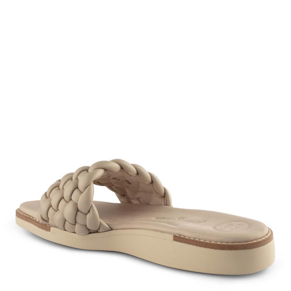 Sandales Paul Green Marcie Beige Dakar Soft Braid | PSB-9786315