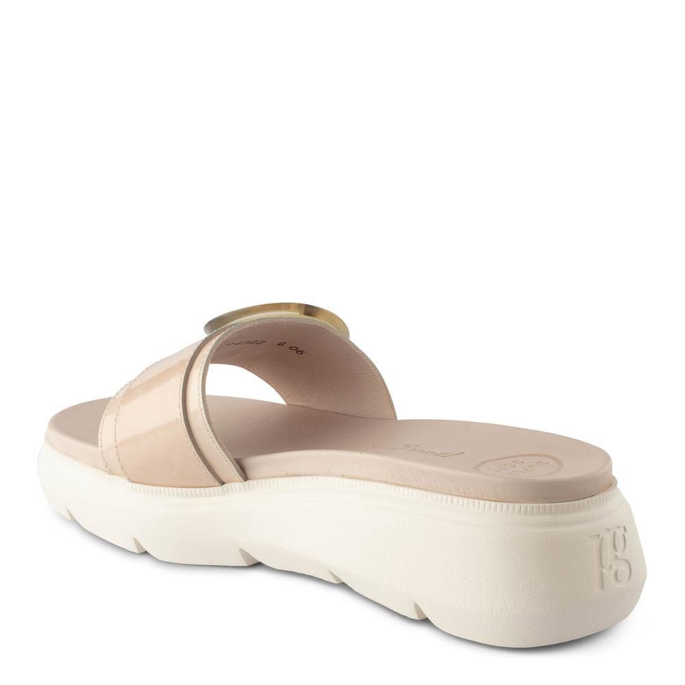 Sandales Paul Green Louise Beige Nude Sport Patent | VJU-4891260