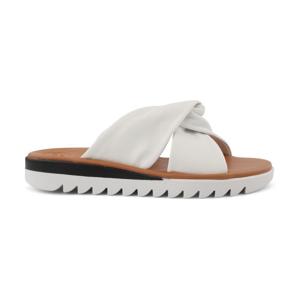 Sandales Paul Green Lanai Blanche White Leather | MKG-8999718