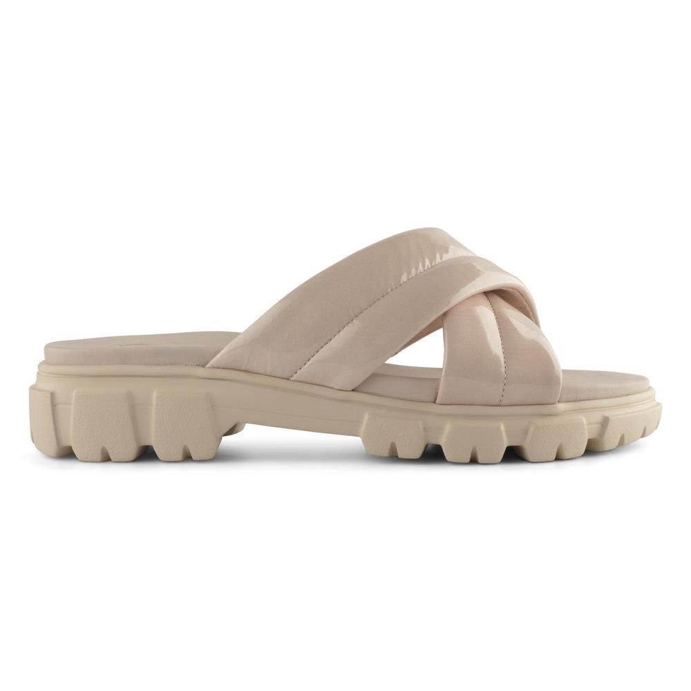 Sandales Paul Green Monique Beige Nude Sport Patent | VAH-6987050