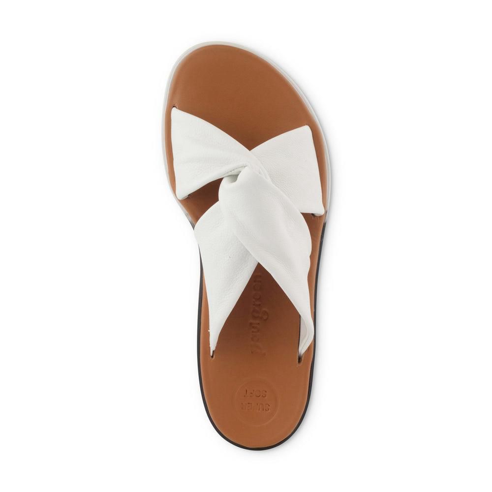 Sandales Paul Green Lanai Blanche White Leather | MKG-8999718