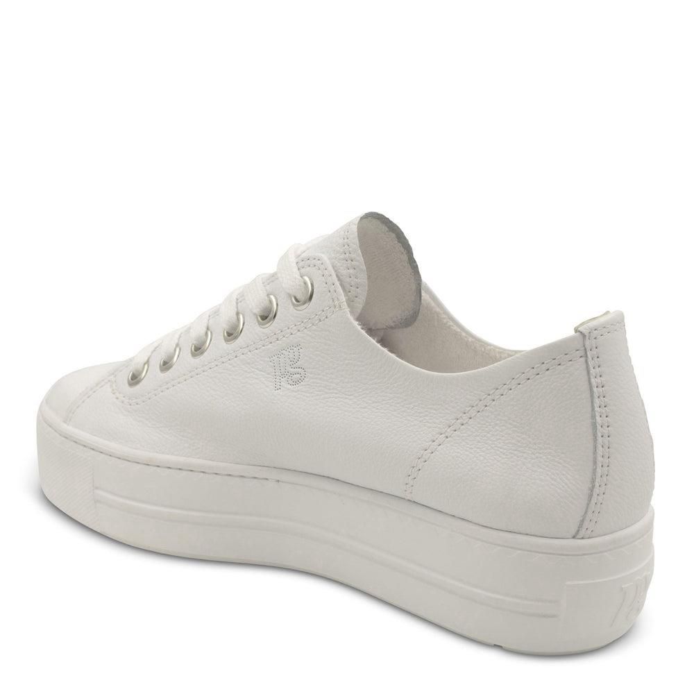 Baskets Paul Green Bixby Blanche White Leather | JSR-3937672