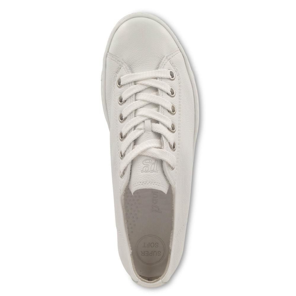 Baskets Paul Green Bixby Blanche White Leather | JSR-3937672