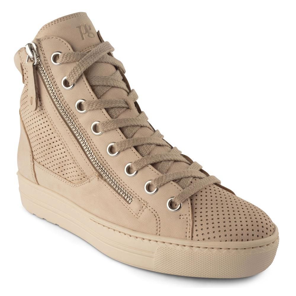 Baskets Paul Green Mac Beige Sabbia Soft Nubuck | FSF-2951512