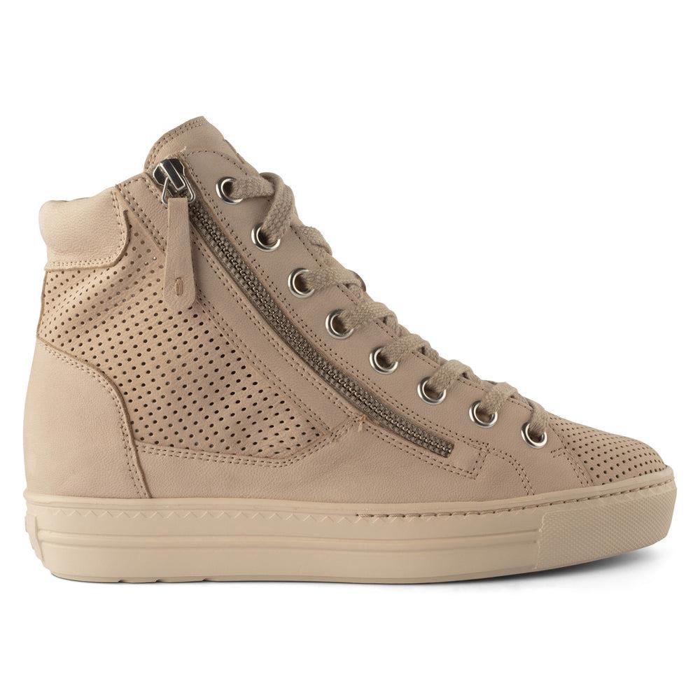 Baskets Paul Green Mac Beige Sabbia Soft Nubuck | FSF-2951512